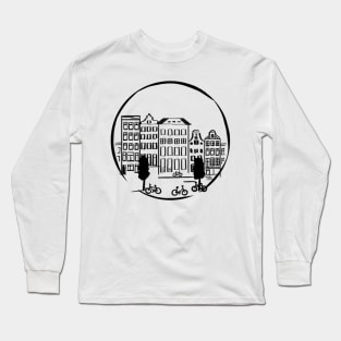 The Netherlands - Skyline Long Sleeve T-Shirt